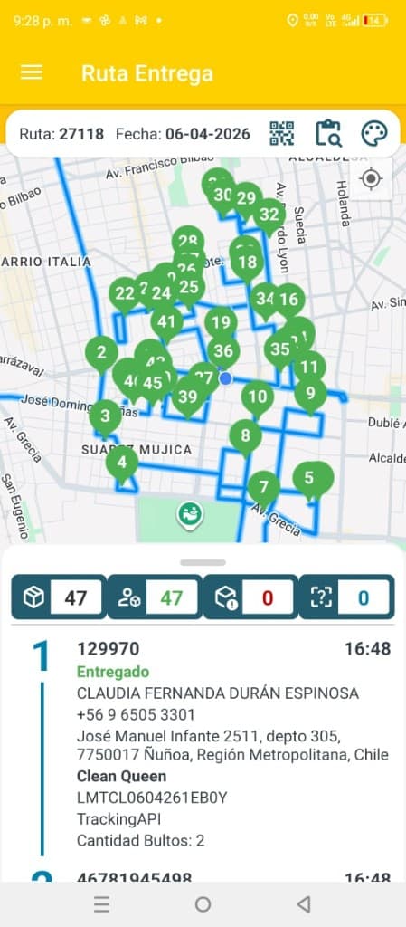App de rutas